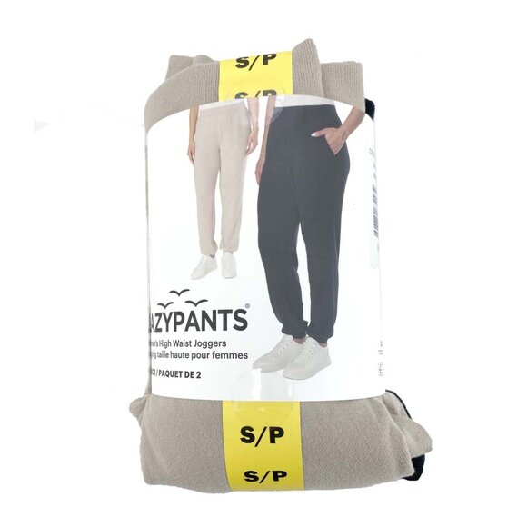 Lazypants Women's Highwaisted Joggers | 2 Pack | Lounge Pants | Various Sizes - Picture 1 of 4